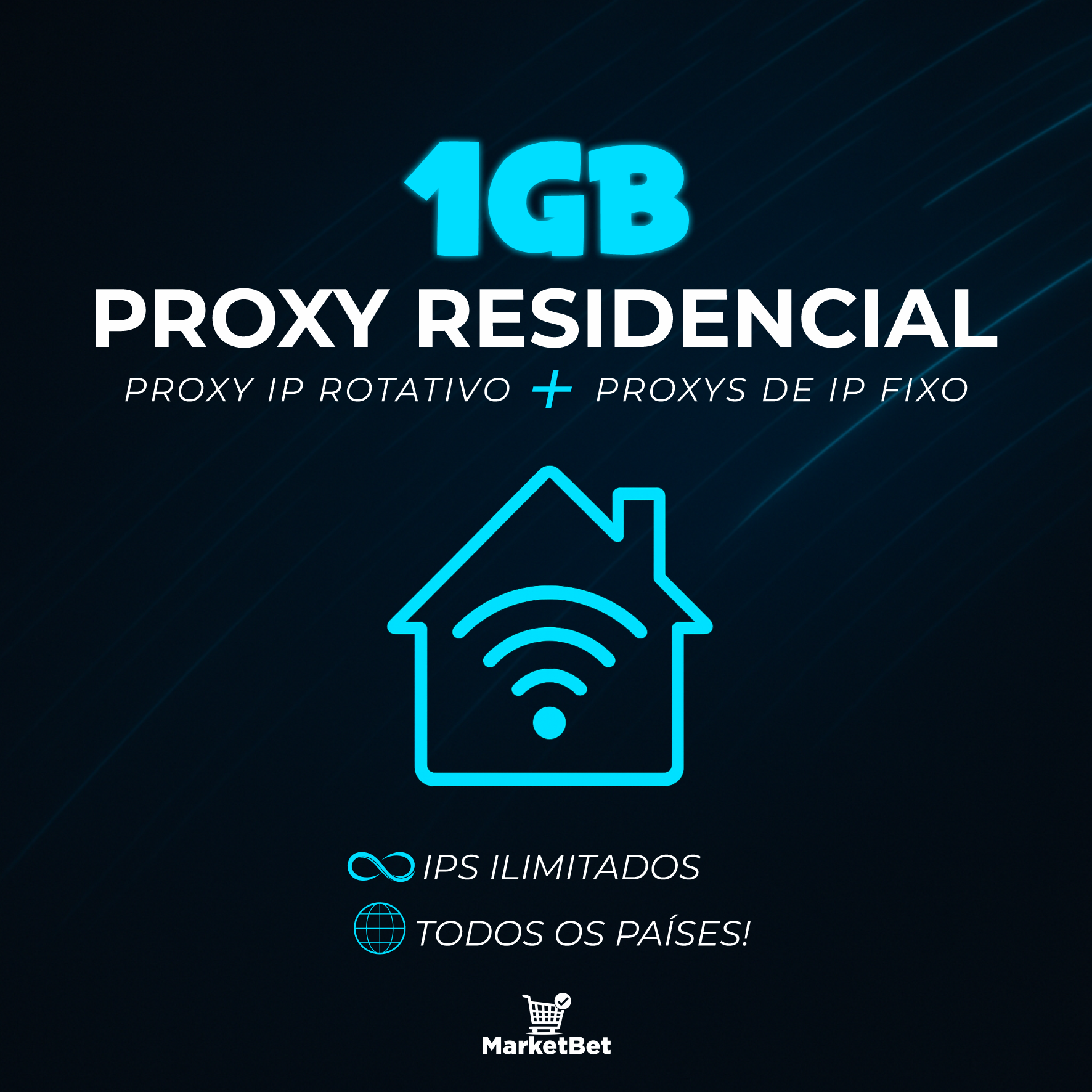 Proxy Residencial 1GB